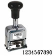 Automatic Number Stamp
Metal Self-Inking Automatic Number Stamp Size: 1 / 10-Band have a 7-action band 80band operation so they can work efficiently, visit Rubberstampsandseals.com